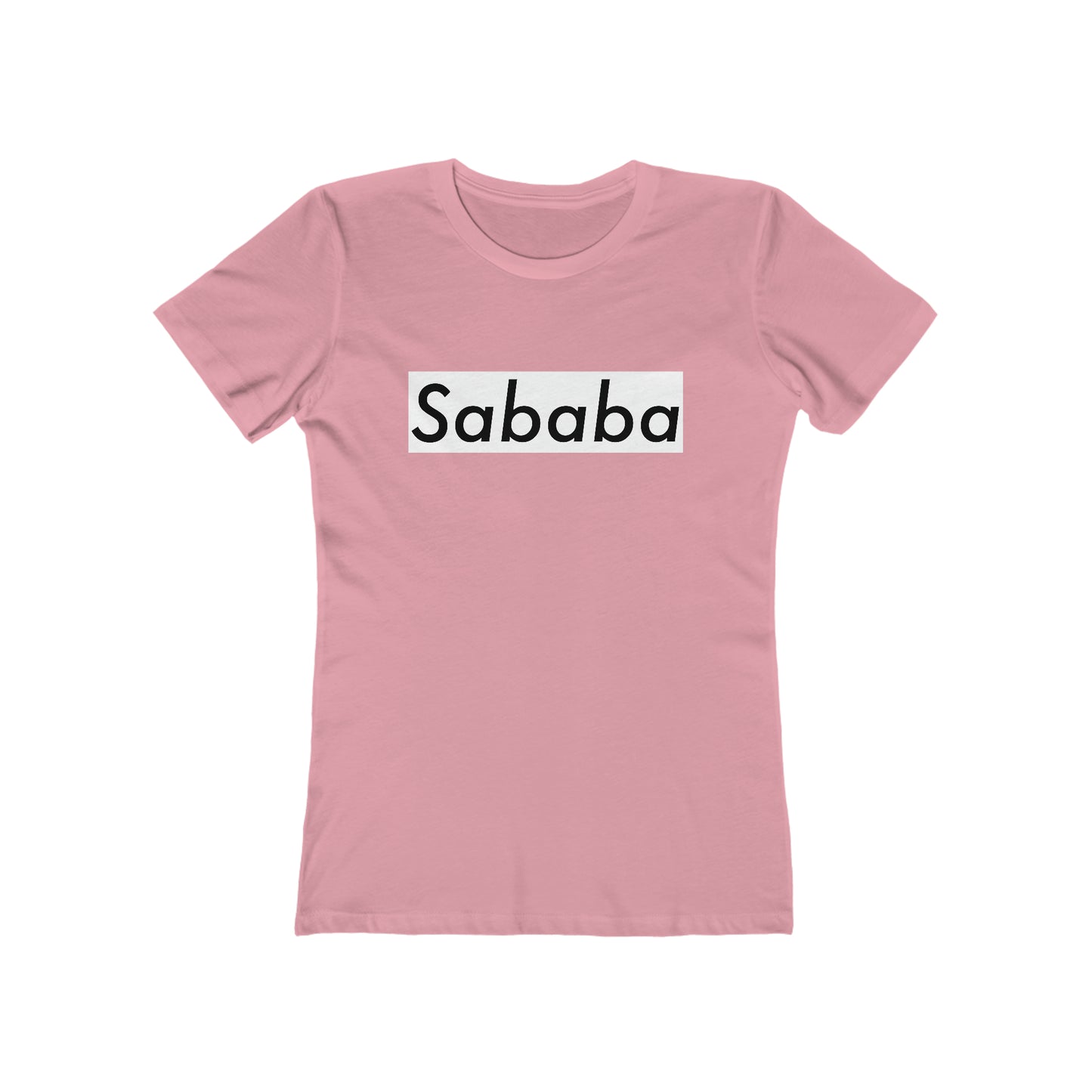 Sababa Logo B&W Women's Tee