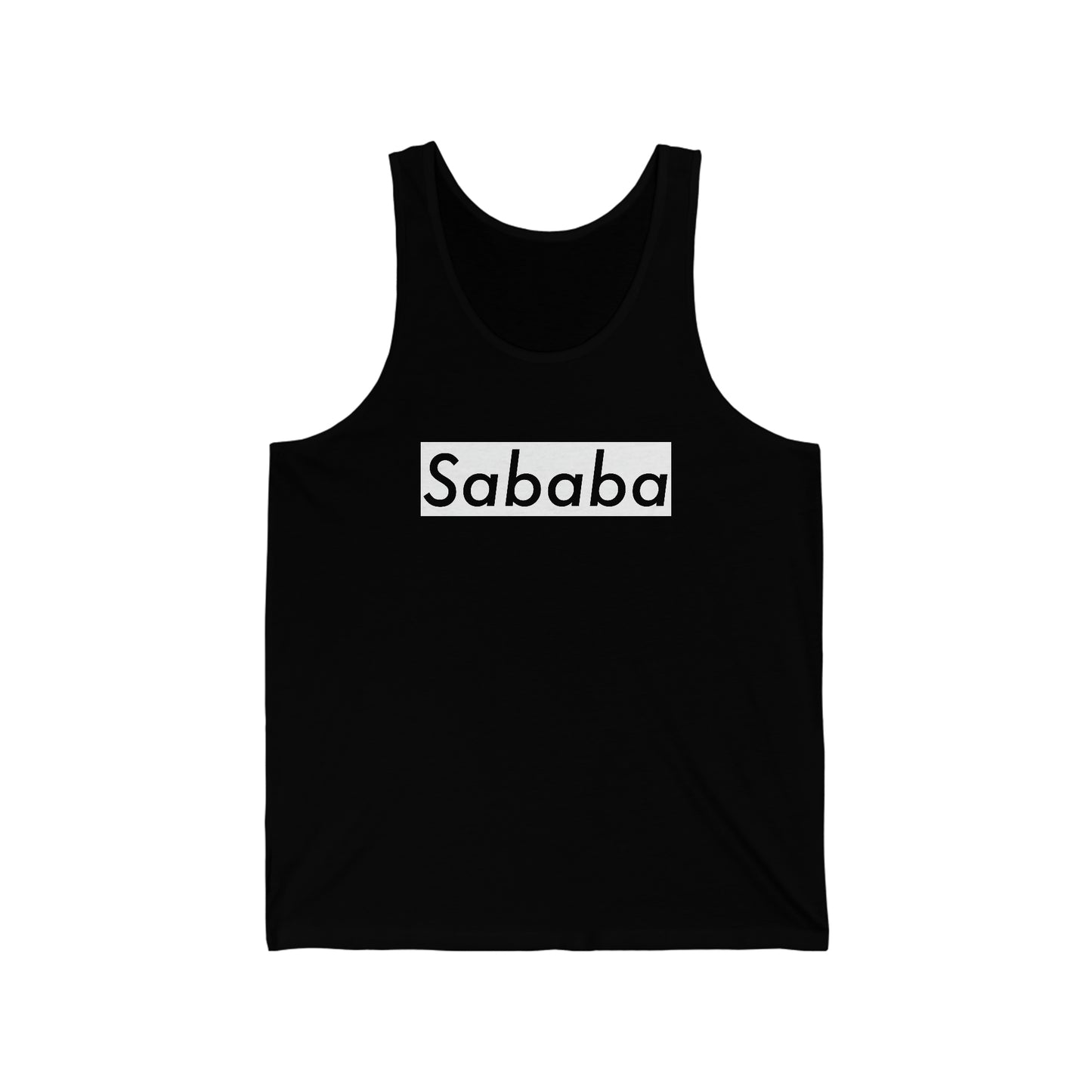 Sababa Logo B&W Men's Tank