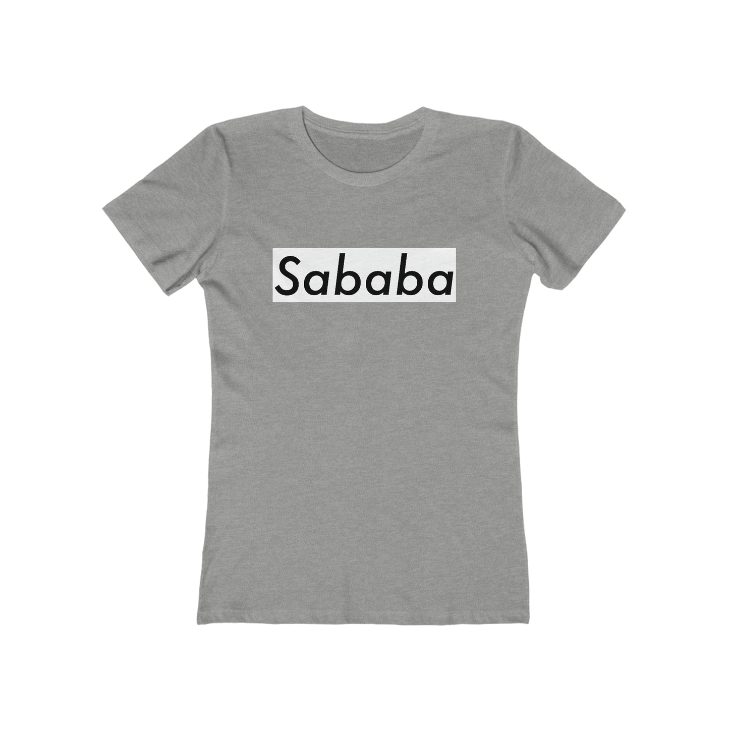 Sababa Logo B&W Women's Tee