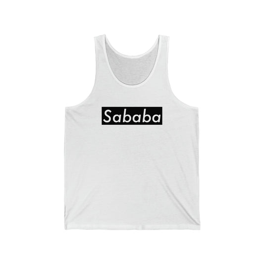 Sababa Logo B&W Men's Tank