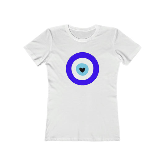 Evil Eye Heart Center Women's Tee