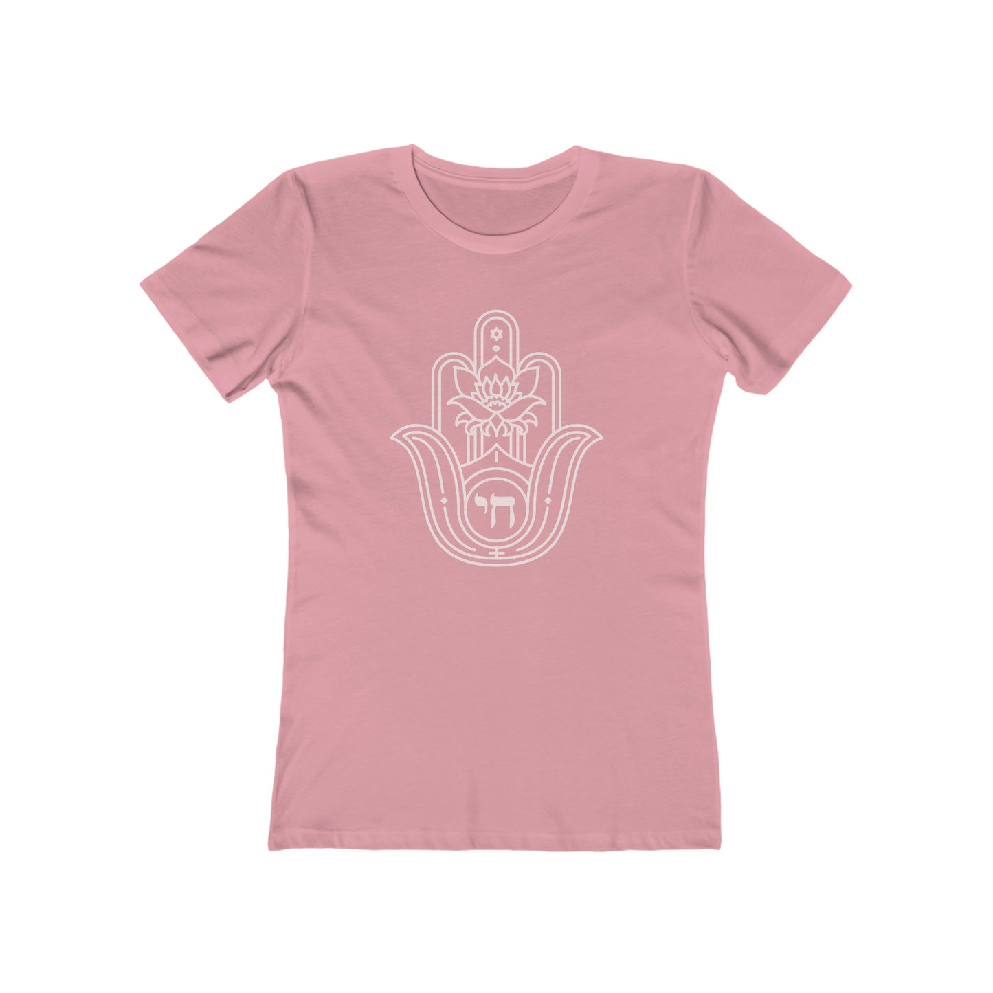 Hamsa With חי And Star Women's Tee