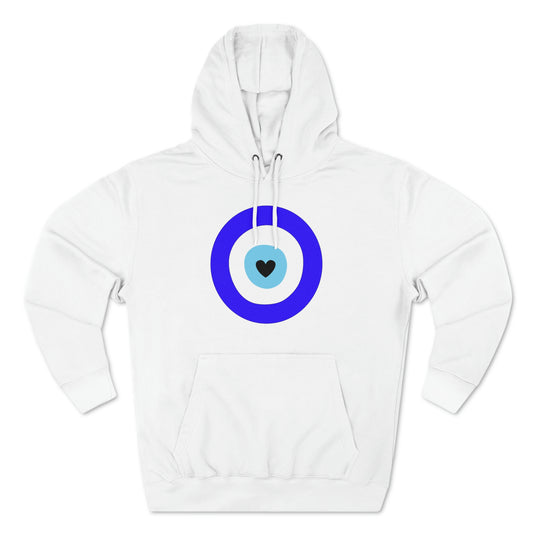 Evil Eye Heart Center Women's Premium Hoodie