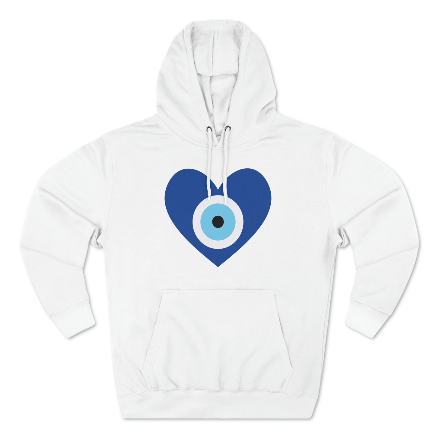 Heart Evil Eye Women's Premium Hoodie