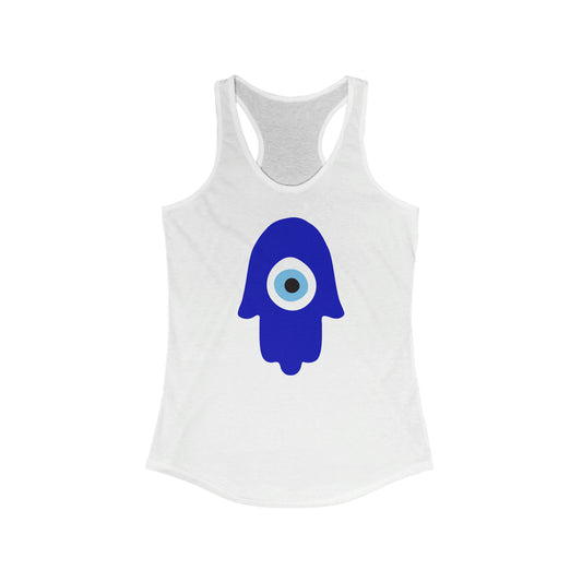 Hamsa With Evil Eye Women's Tank