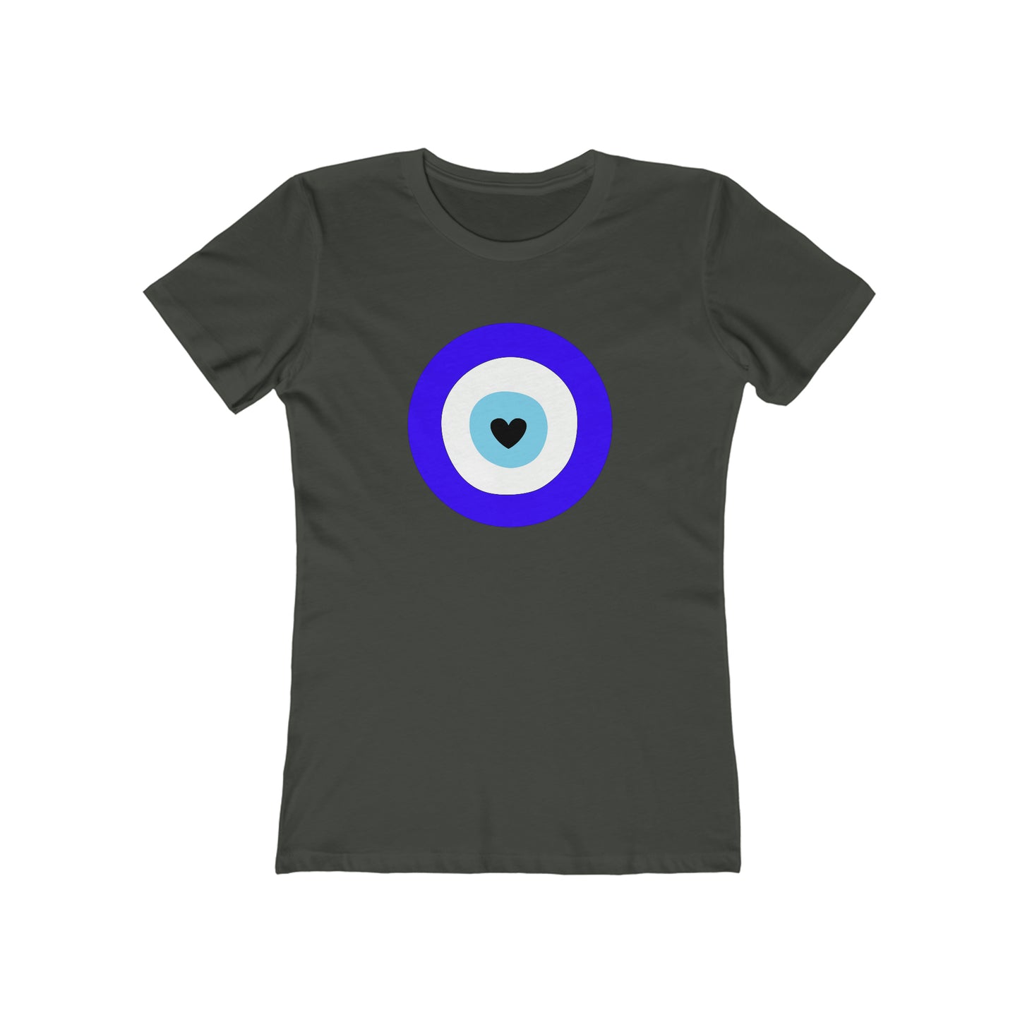 Evil Eye Heart Center Women's Tee
