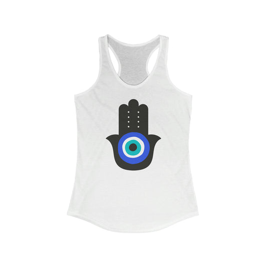 Hamsa With Evil Eye Art Women's Tank
