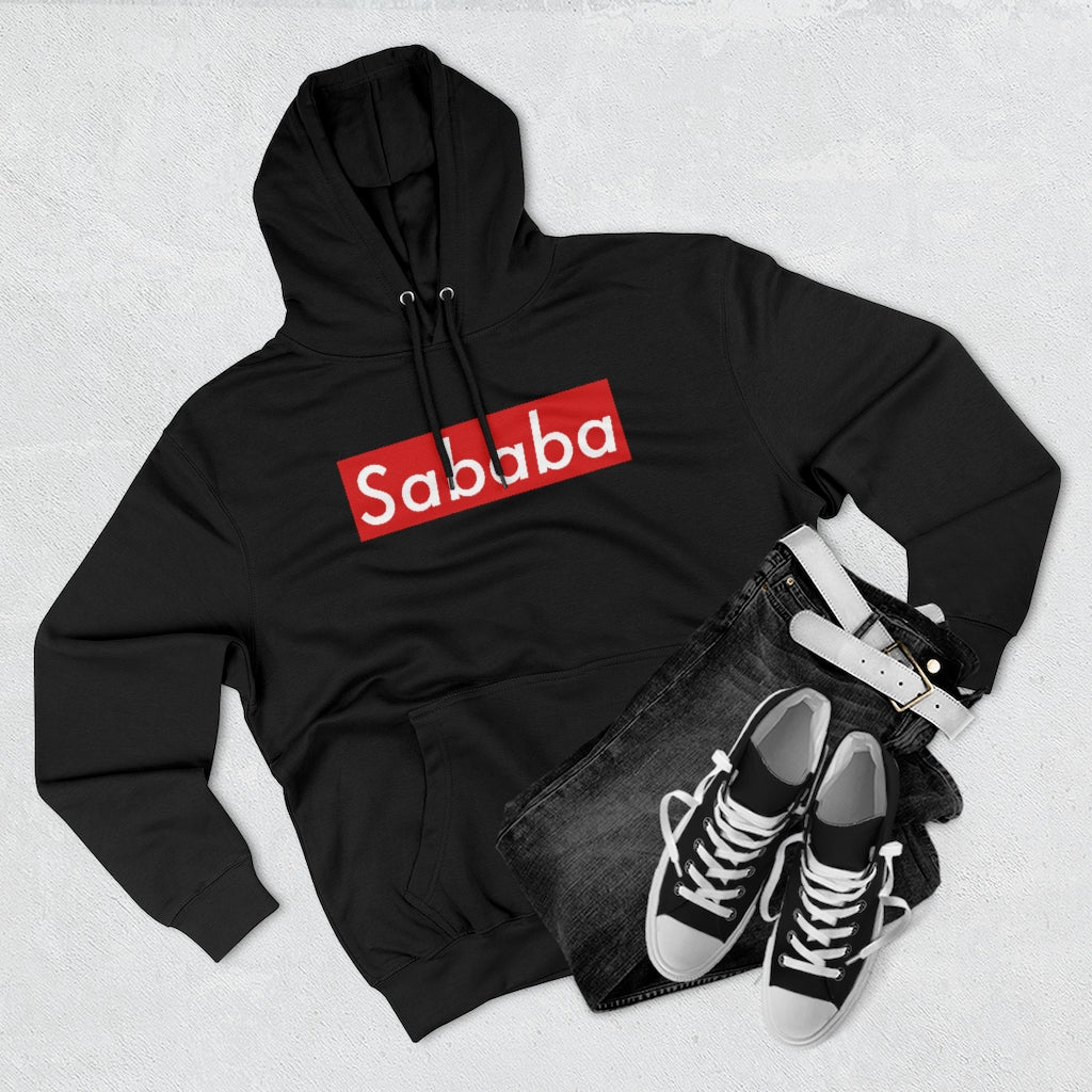 Sababa Logo Men's Premium Hoodie