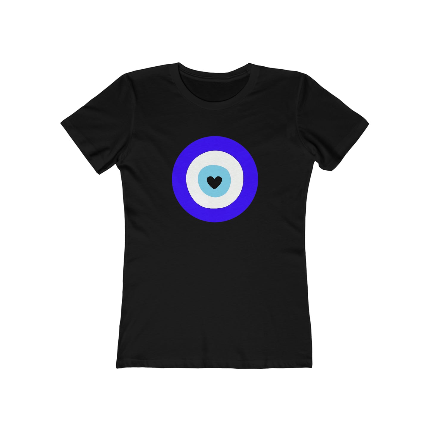 Evil Eye Heart Center Women's Tee