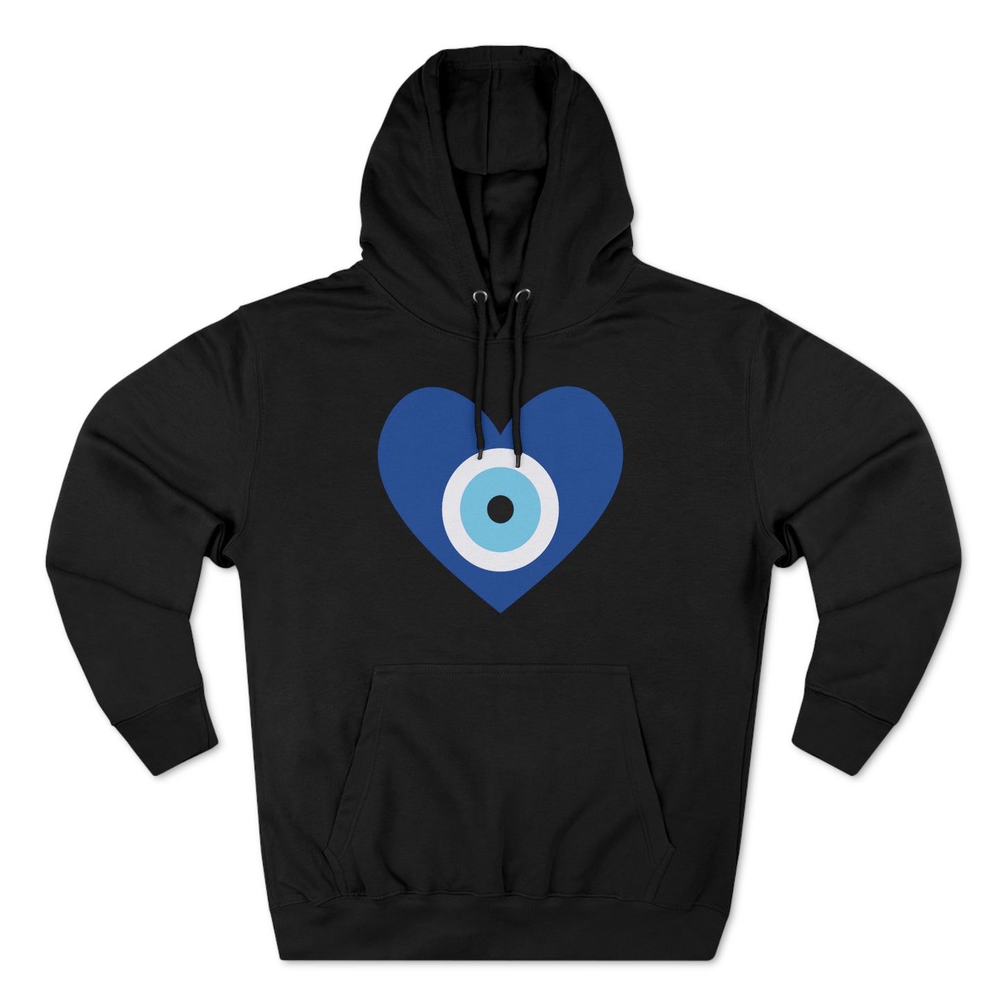Heart Evil Eye Women's Premium Hoodie