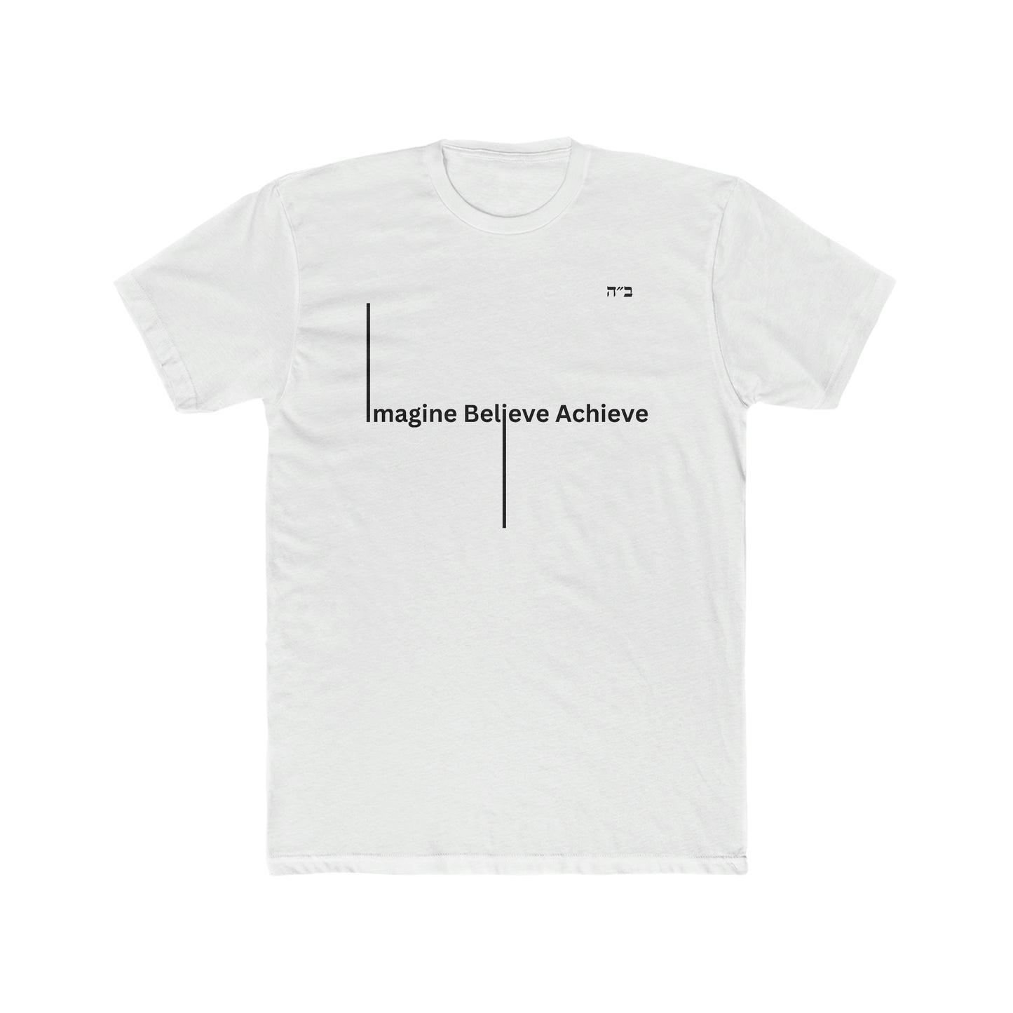 B"H Imagine Believe Achieve Men's Tee