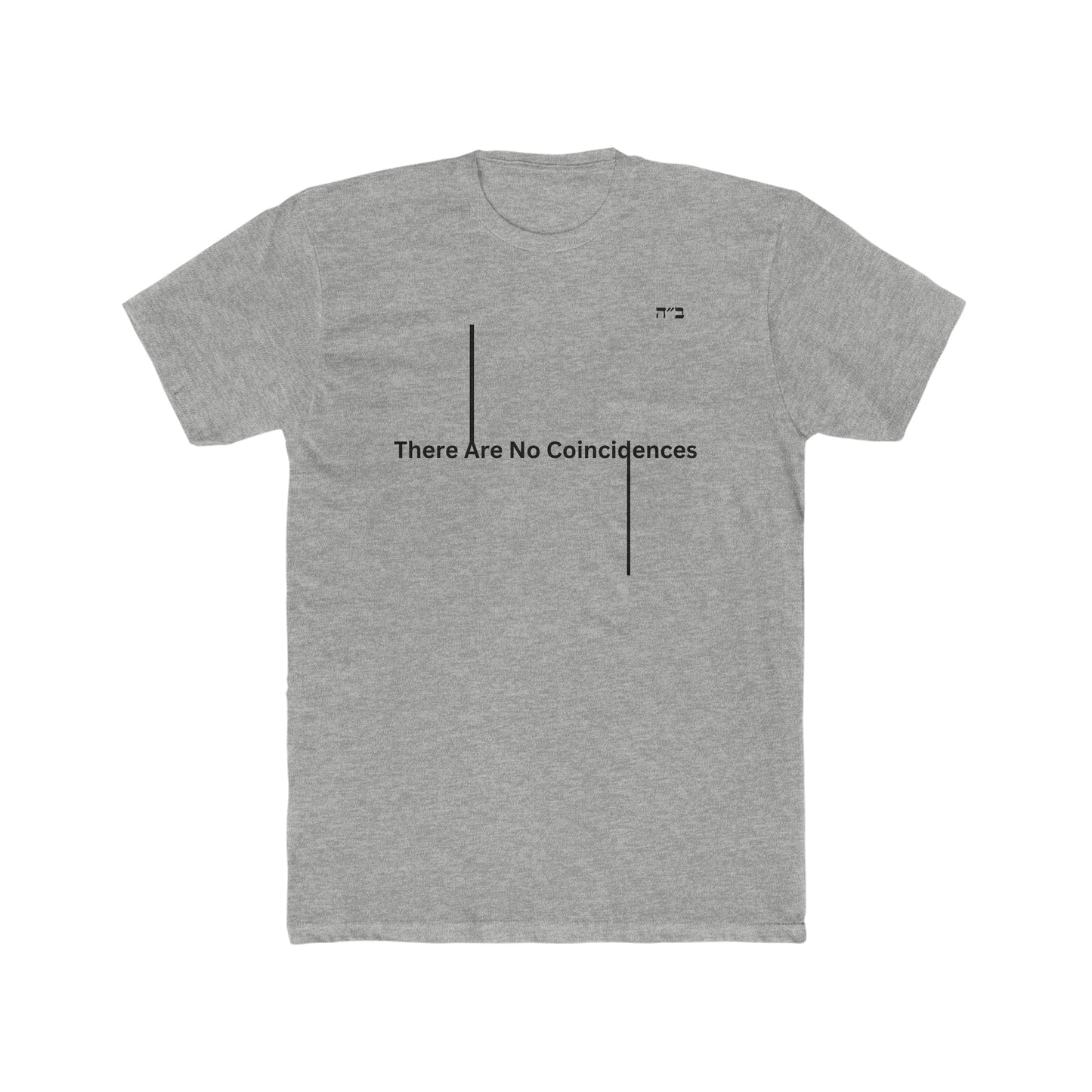 B"H There Are No Coincidences Men's Tee