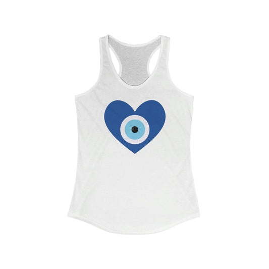 Heart Evil Eye Women's Tank