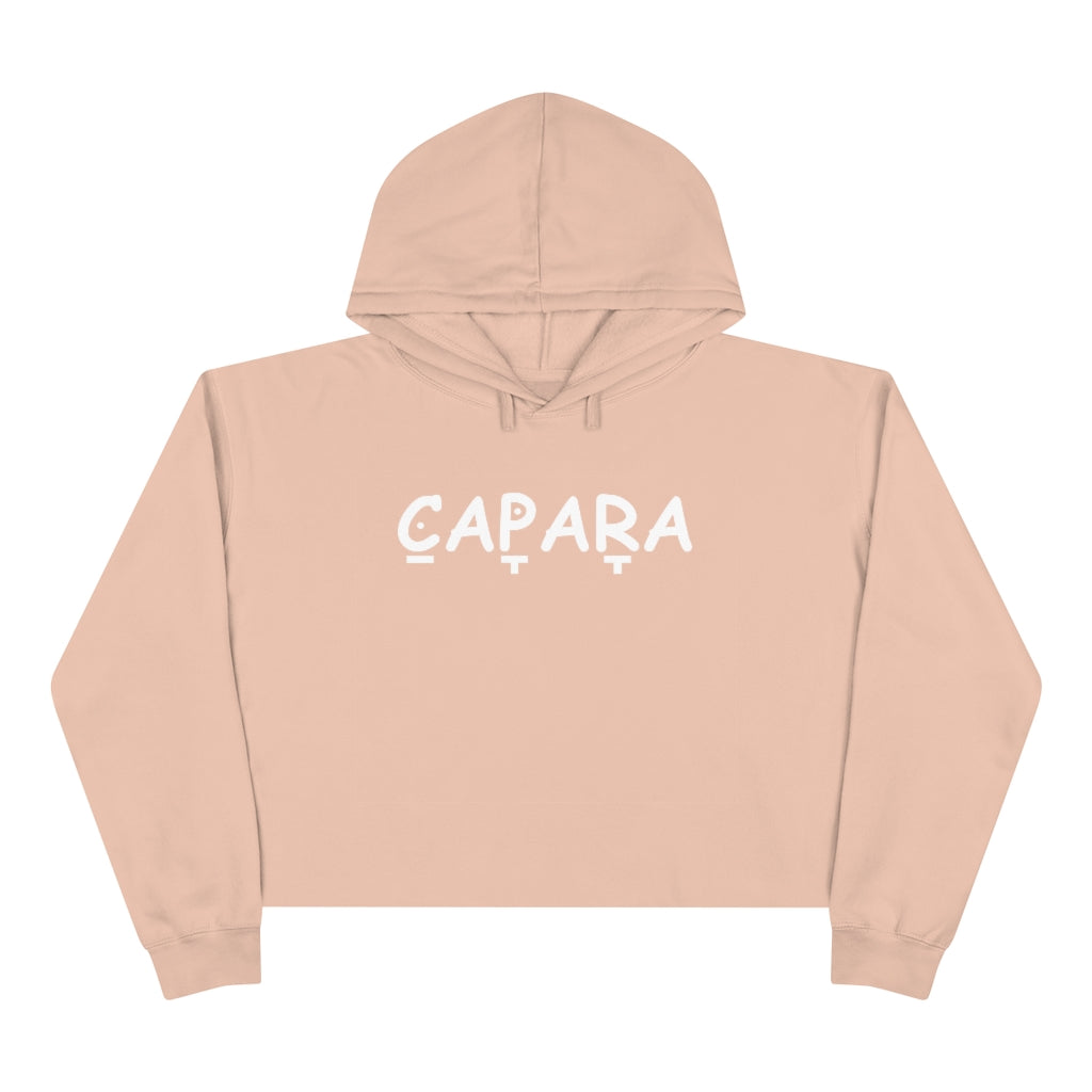 Capara (Sweetheart) Women's Premium Crop Hoodie