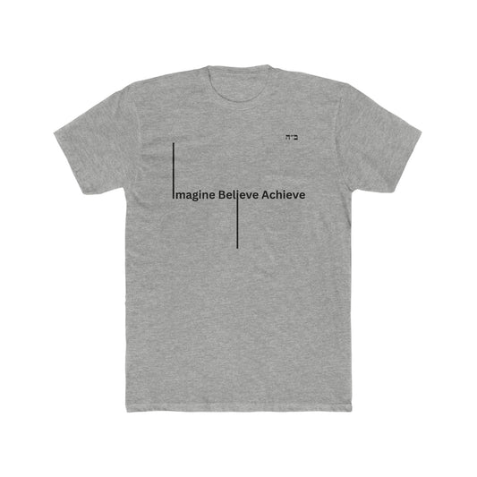 B"H Imagine Believe Achieve Men's Tee