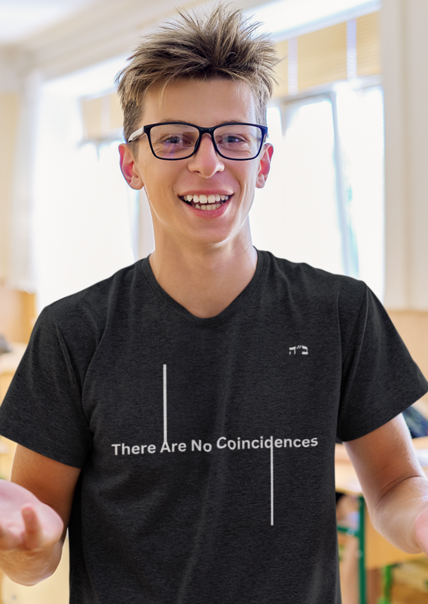 B"H There Are No Coincidences Men's Tee