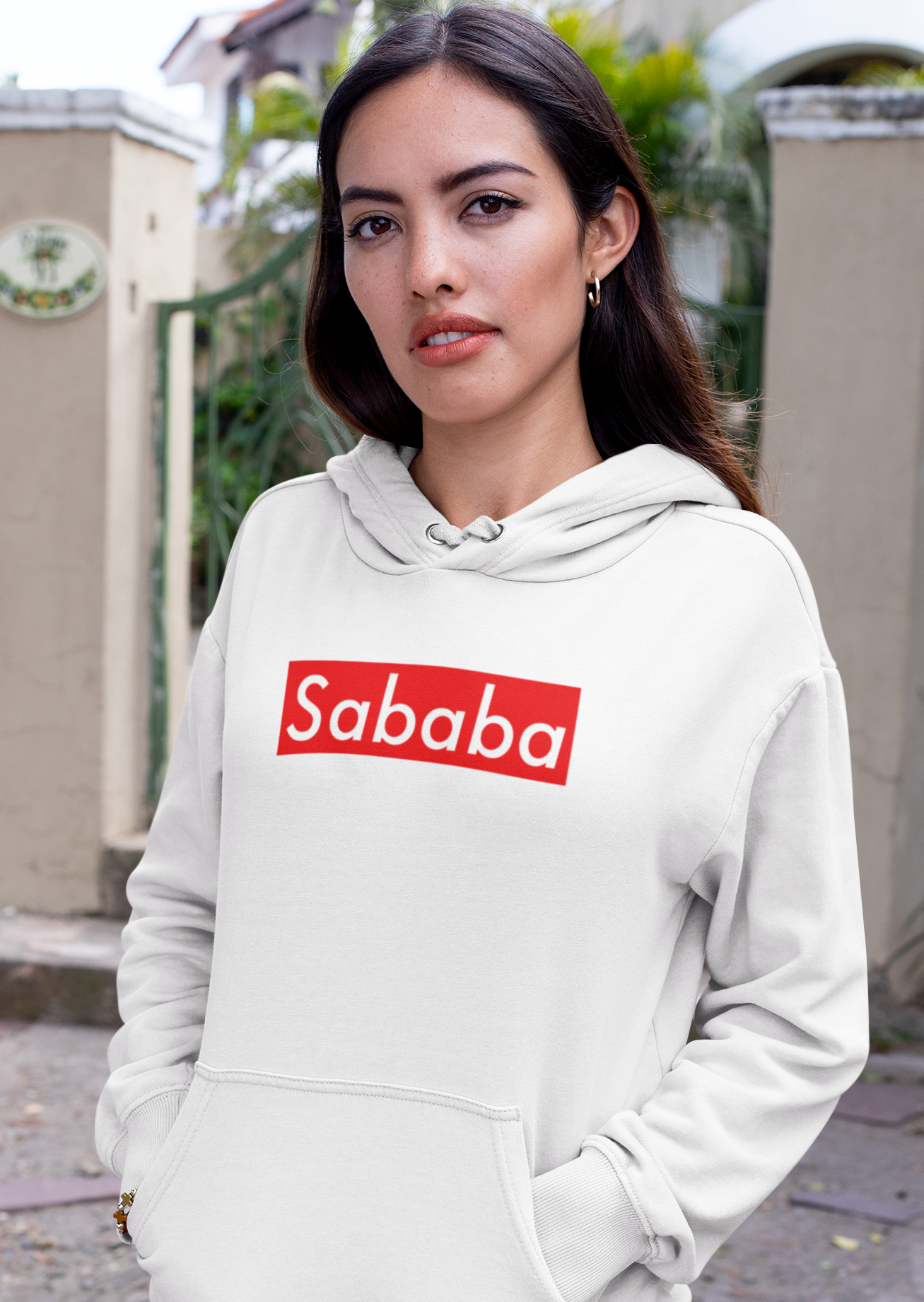 Sababa Logo Women's Premium Hoodie