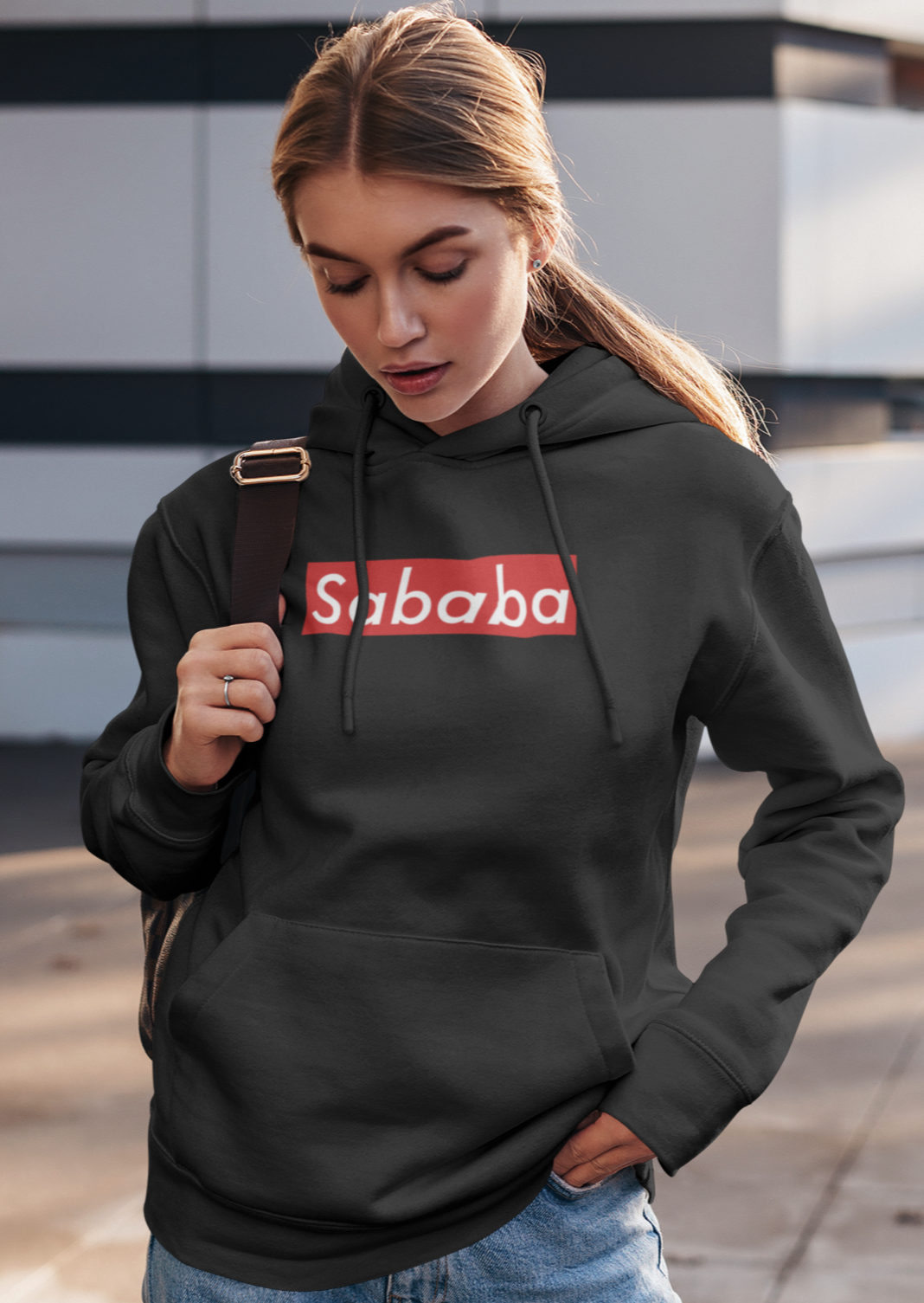 Sababa Logo Women's Premium Hoodie
