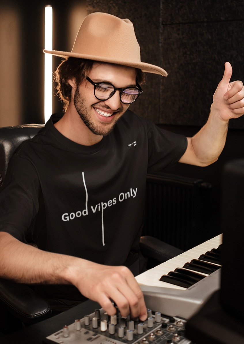 B"H Good Vibes Only Men's Tee