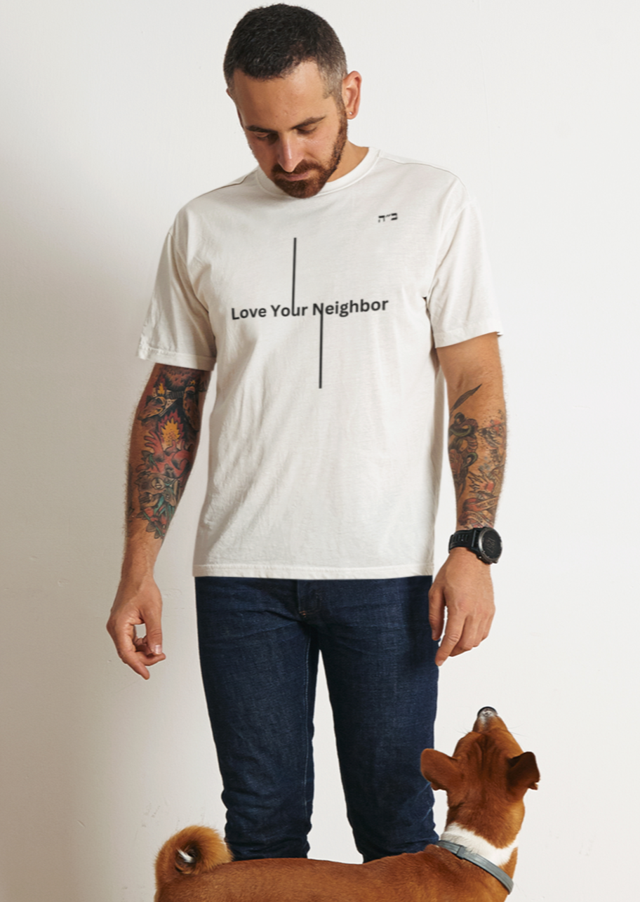 B"H Love Your Neighbor Men's Tee