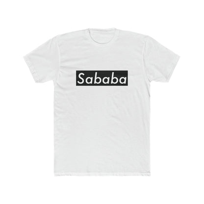 Sababa Logo B&W Men's Tee