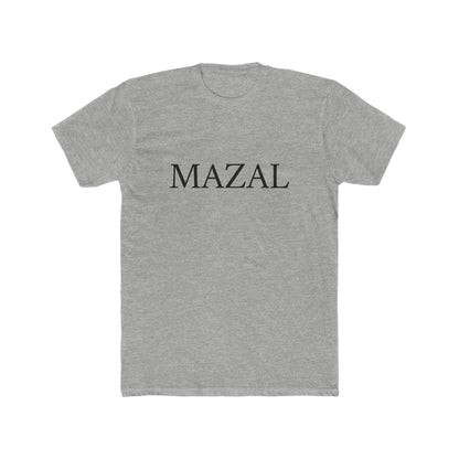 Mazal Men's Tee in Heather Grey