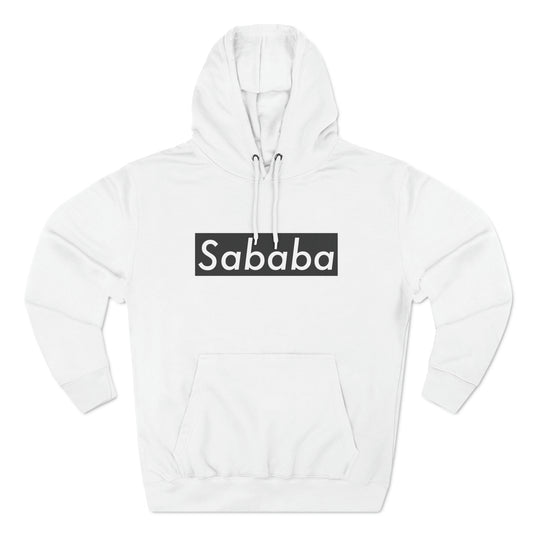 Sababa Logo B&W Women's Premium Hoodie
