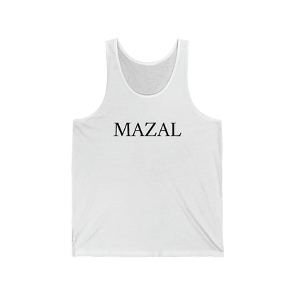 Mazal Men's Tank in White