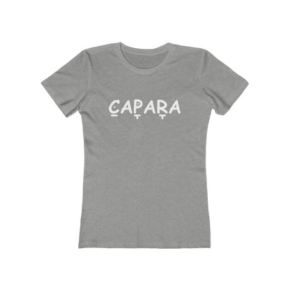 Capara (Sweetheart) Women's Tee in Heather Grey
