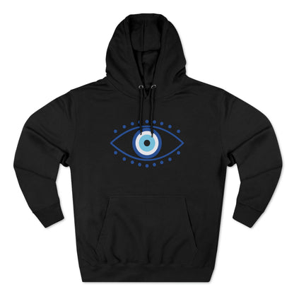 Evil Eye Women's Premium Hoodie in Black
