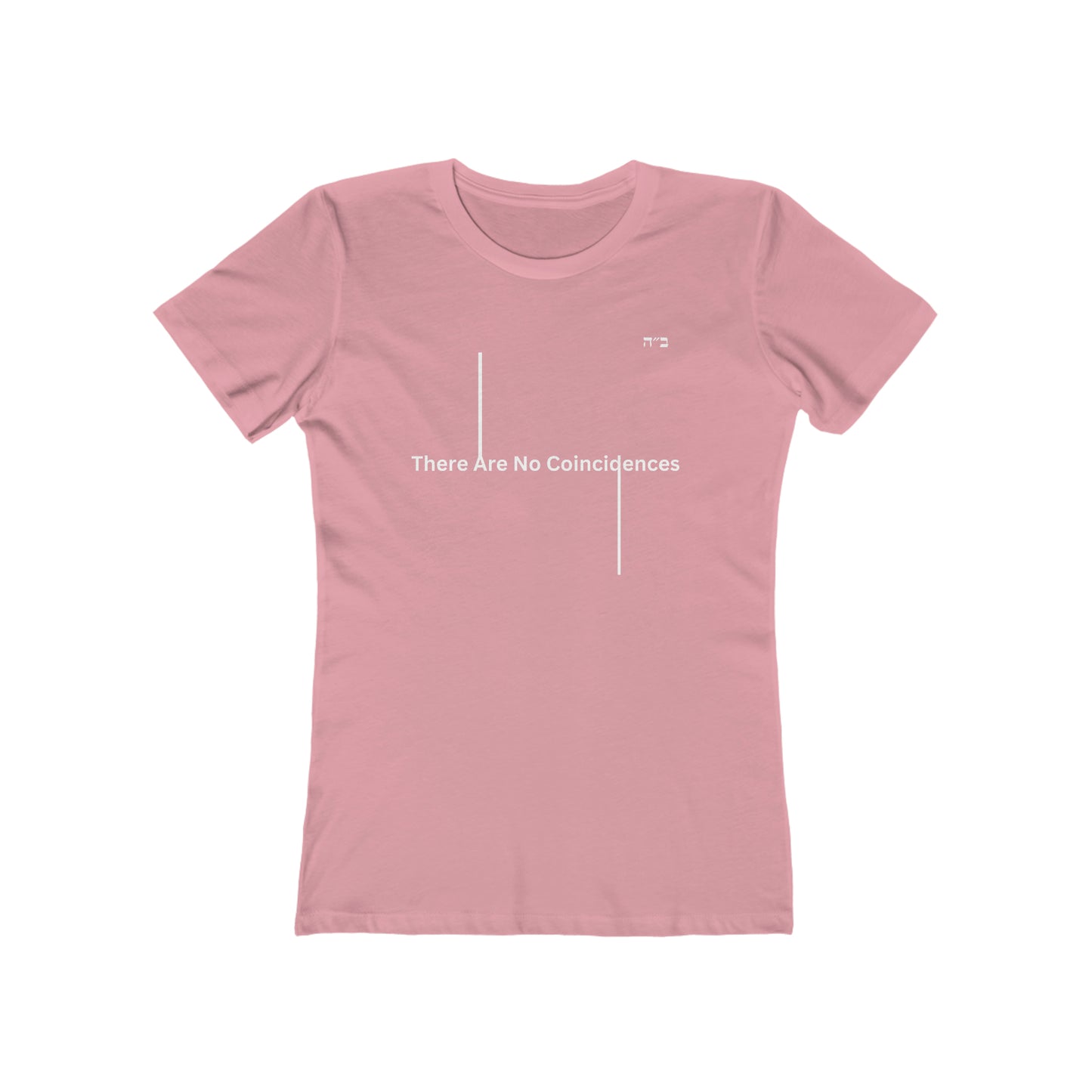 B"H There Are No Coincidences Women's Tee