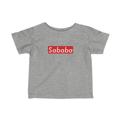 Sababa Logo Tee in Heather