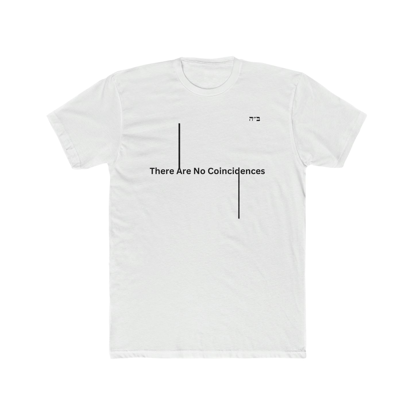 B"H There Are No Coincidences Men's Tee