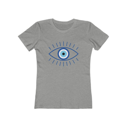 Evil Eye 2 Women's Tee in Heather Grey