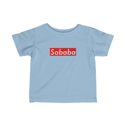 Sababa Logo Tee in Light Blue