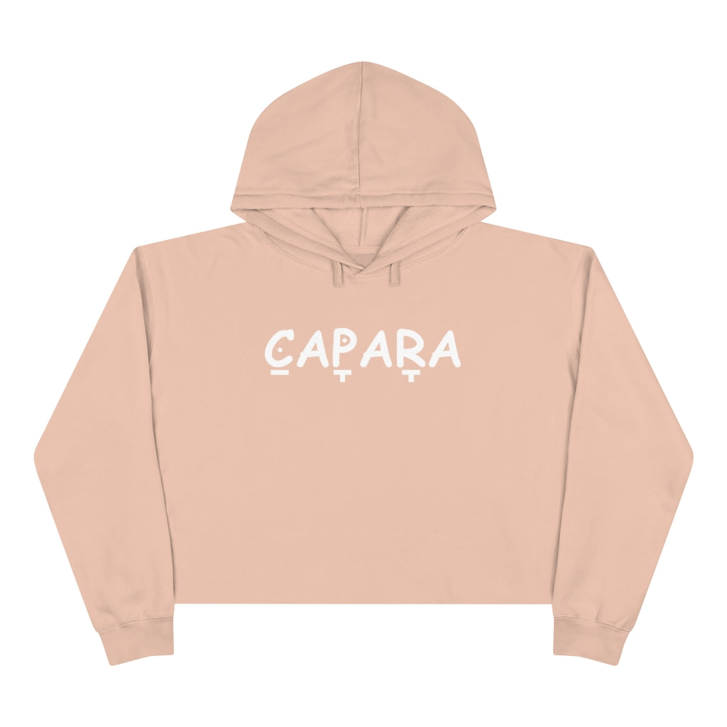 Capara (Sweetheart) Women's Premium Crop Hoodie