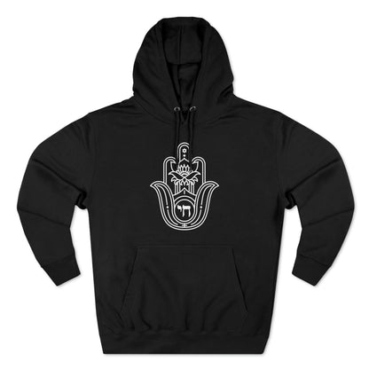 Hamsa With חי And Star Women's Premium Hoodie