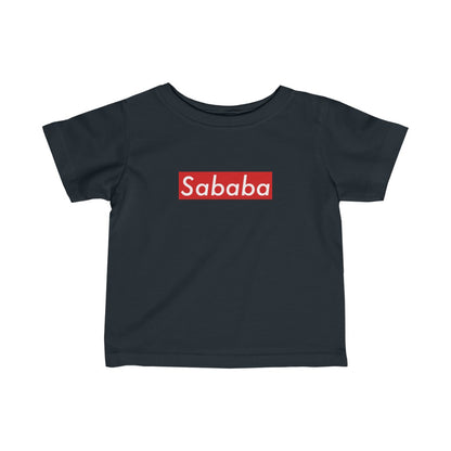 Sababa Logo Tee in Black